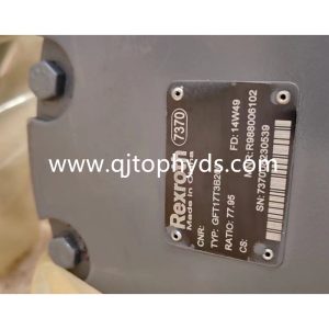 Rexroth Gearbox GFT17T3B200 With Hydraulic Motor A2FE45/61W-VZL100 - Imagen 3