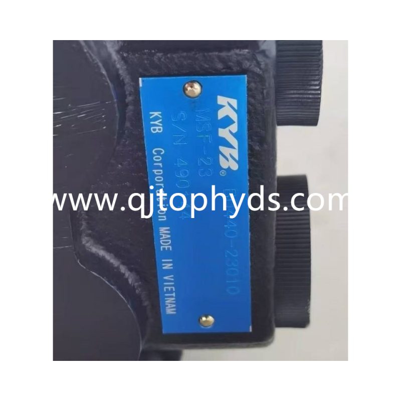 KYB Hydraulic Motor MSF-23 For SY485 Excavator Fan Motor – Image 2