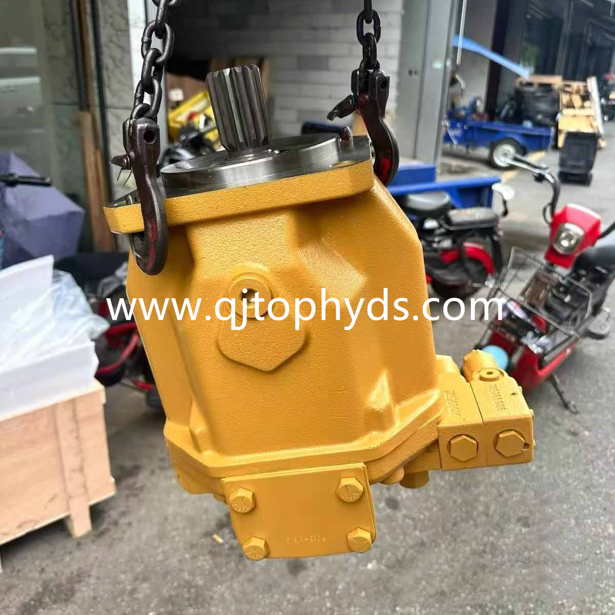 392-0757 Piston Pump for CAT844 990K Hydraulic Pump Replacement - Image 3